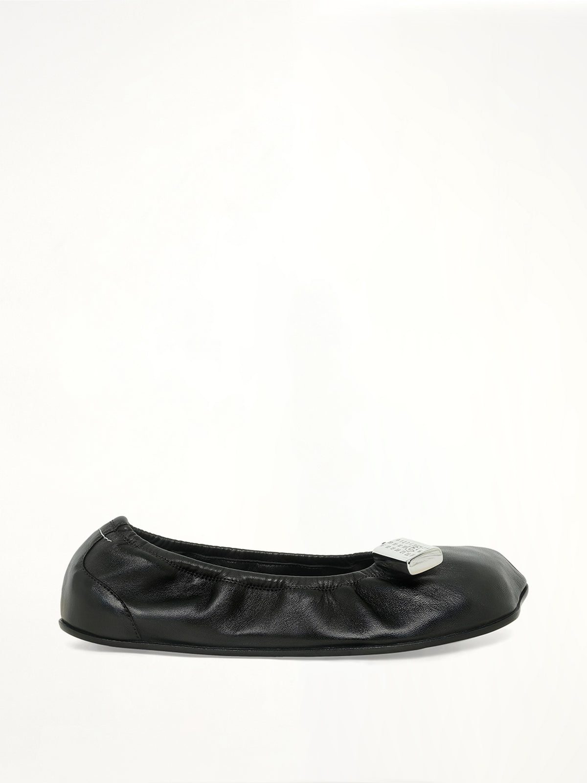 Lock Ballet Shoe in Black