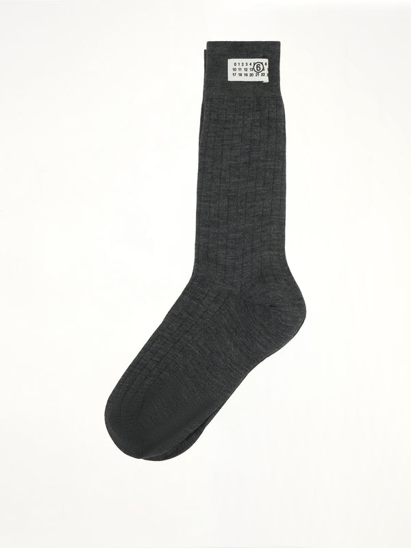 MM6 Bootleg in Grey Melange