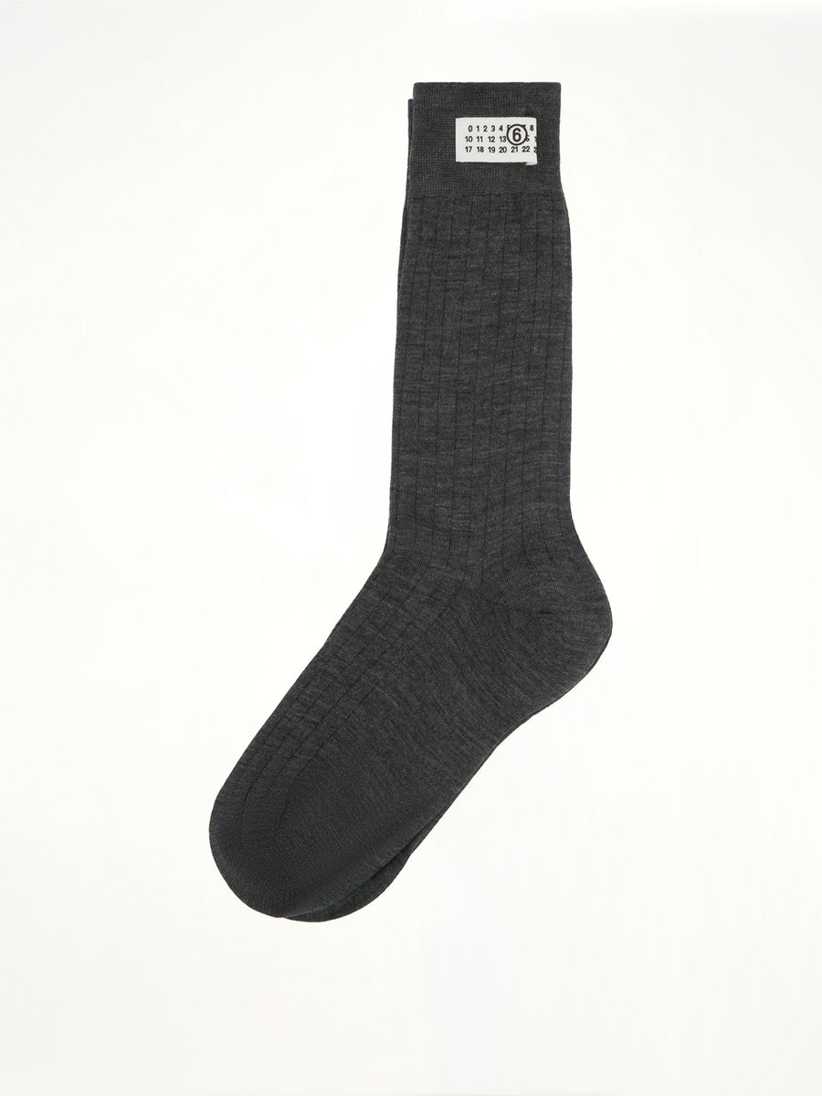 MM6 Bootleg in Grey Melange