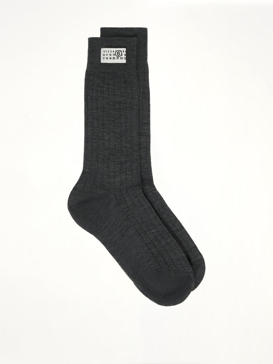 MM6 Bootleg in Grey Melange