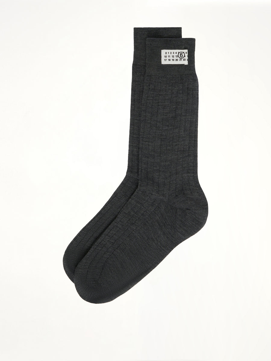 MM6 Bootleg in Grey Melange