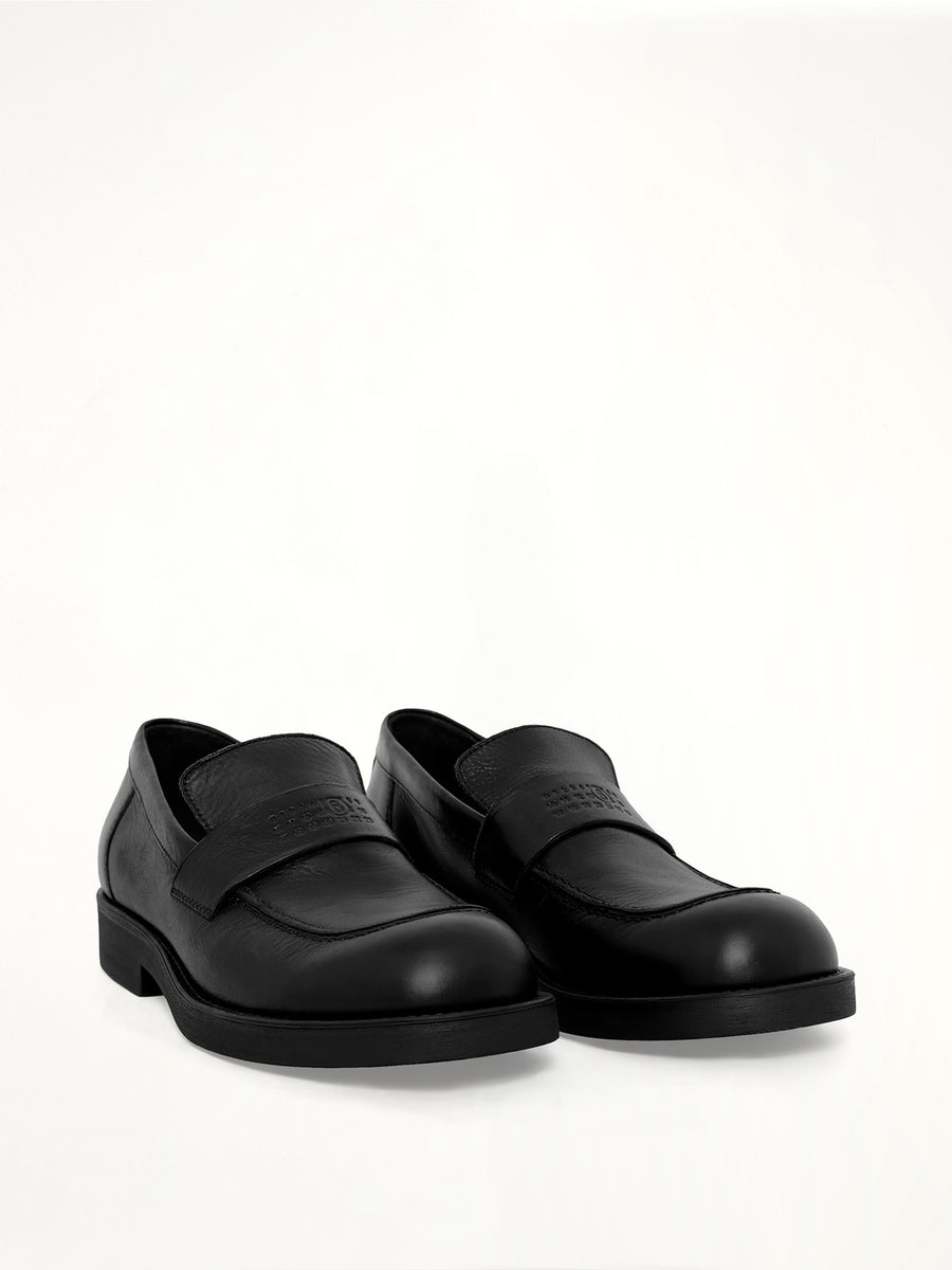 MM6 Mocassin in Black