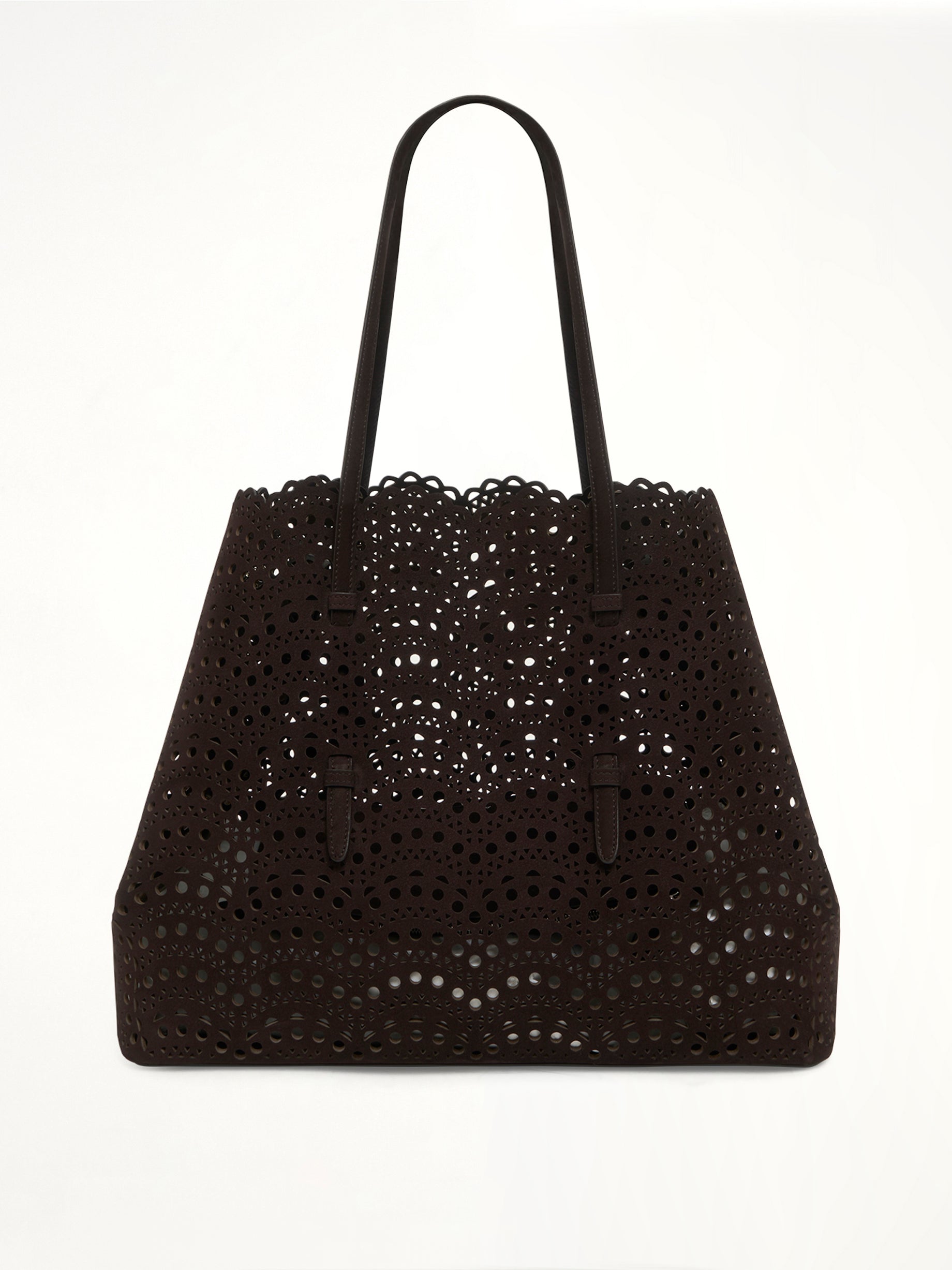 Mina 37 Tote Bag in Brun Fume