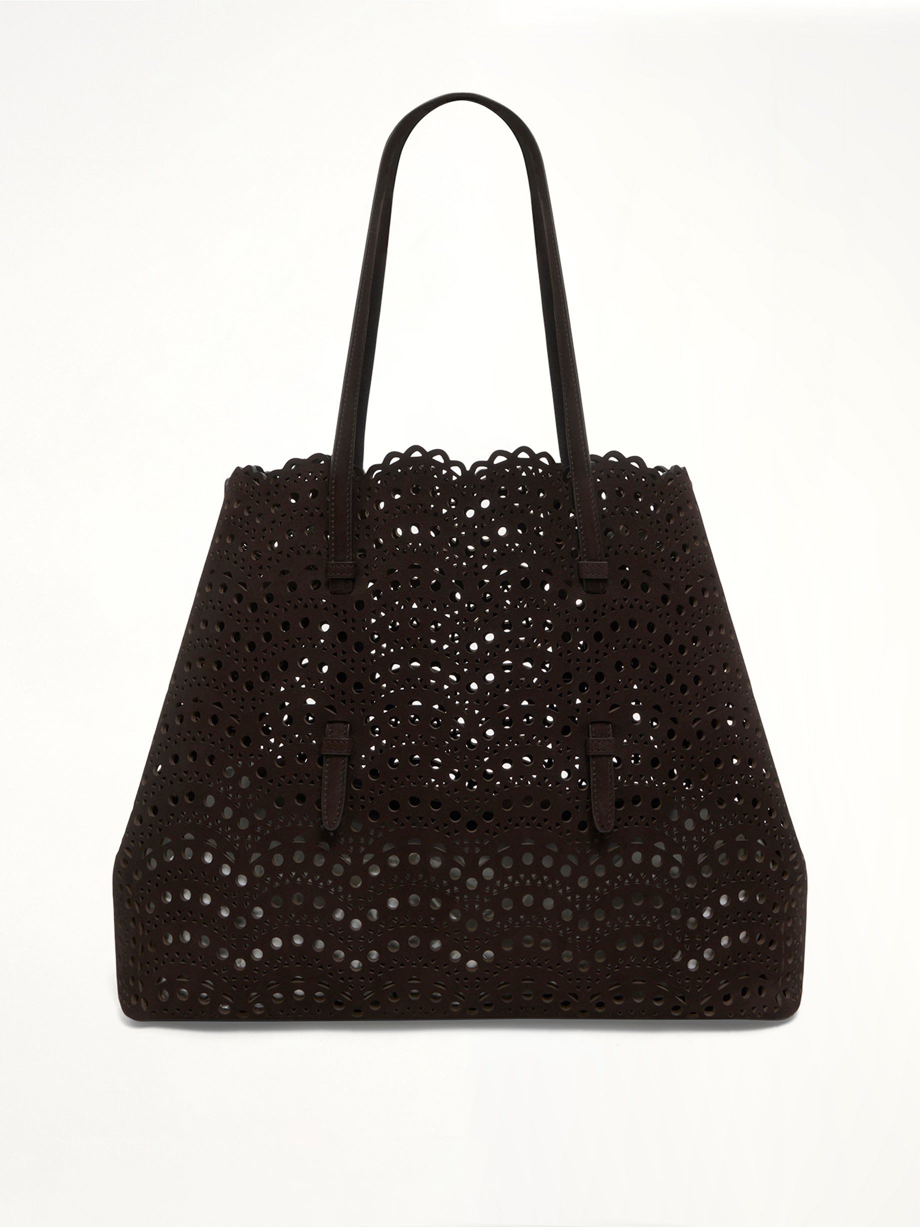 Mina 37 Tote Bag in Brun Fume