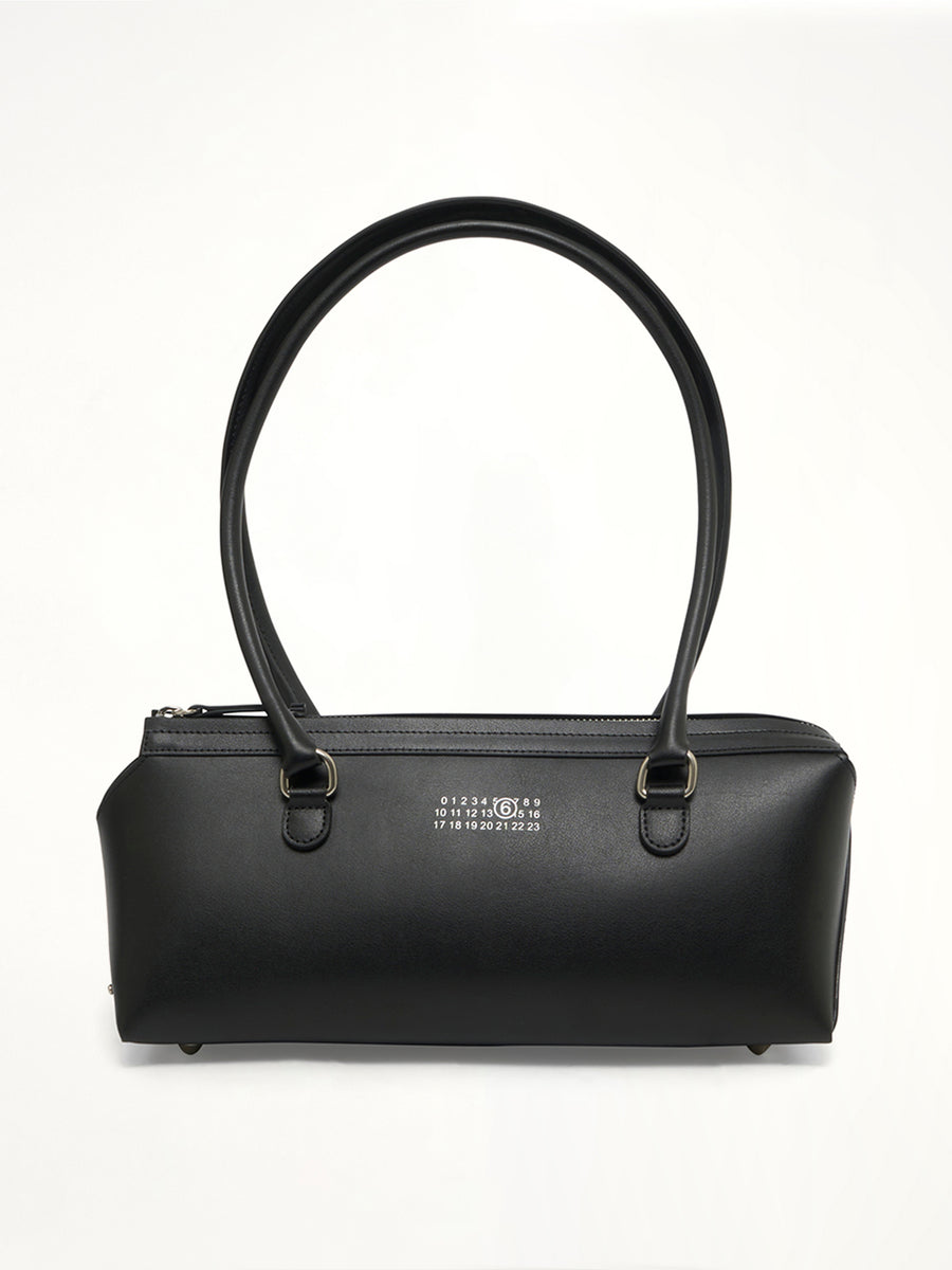 New Bauletto J Medium Shoulder Bag in Black