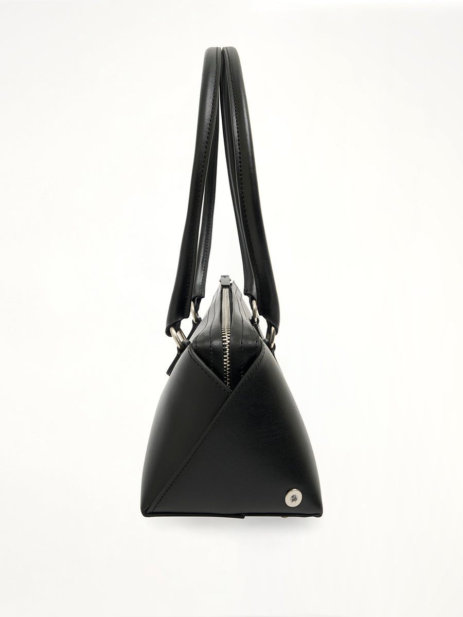 New Bauletto J Medium Shoulder Bag in Black
