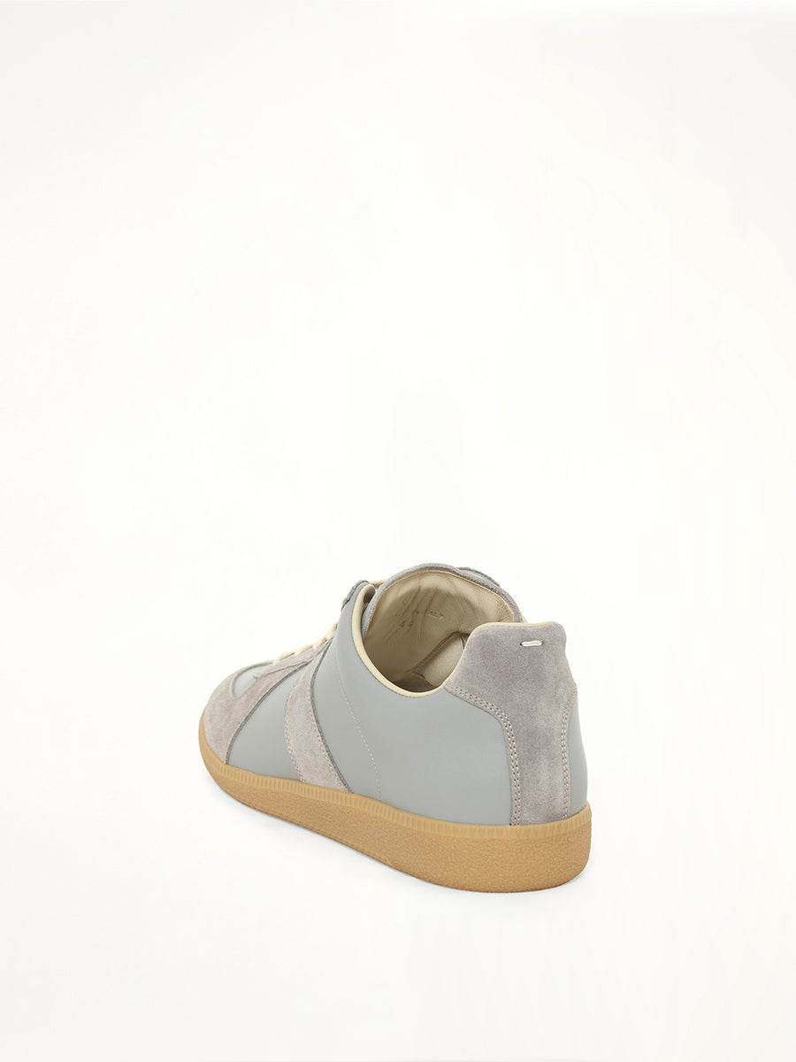 Replica Leather Sneaker in Dawn Blue