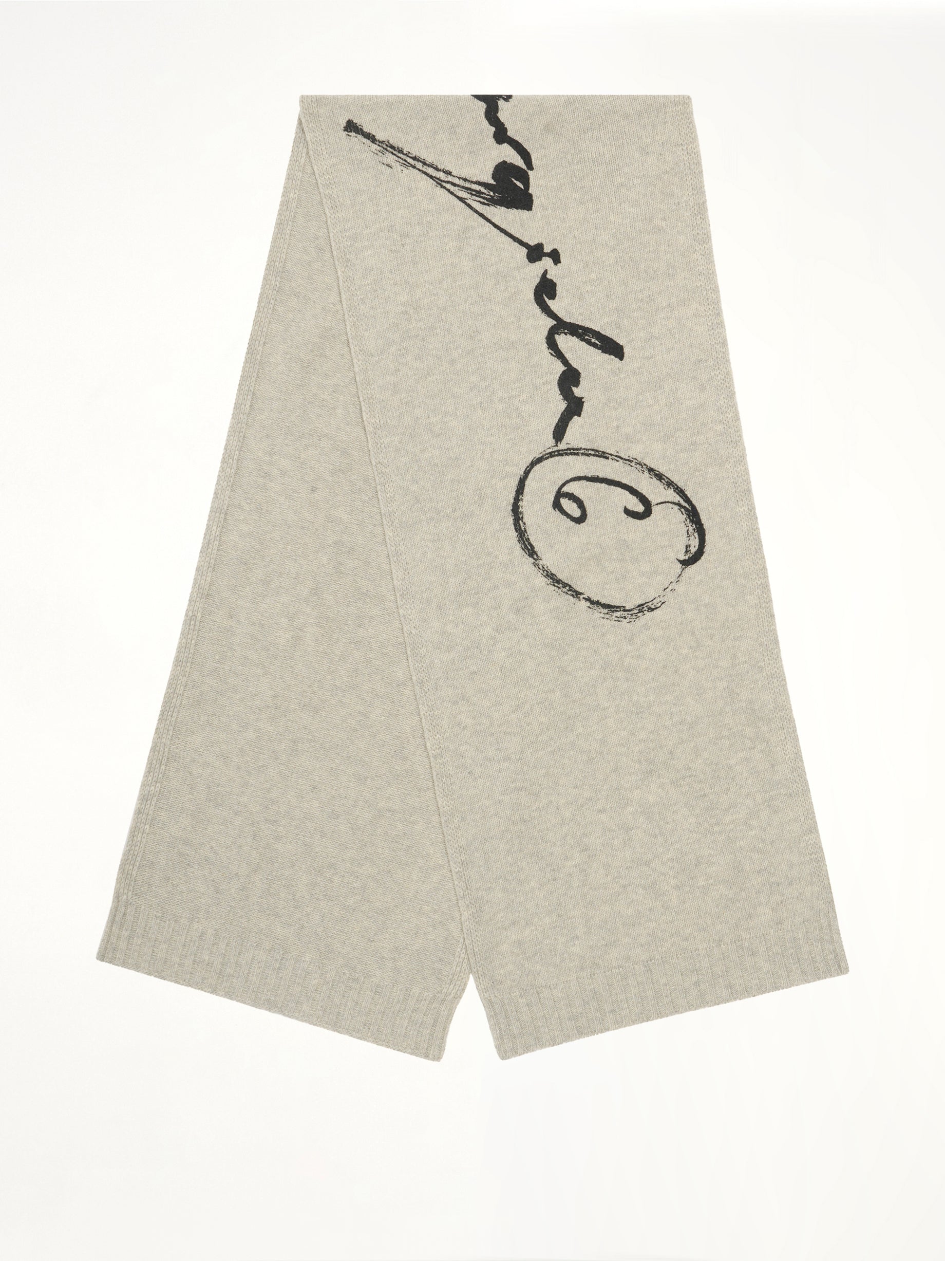 Signature Scarf in Grey Melange