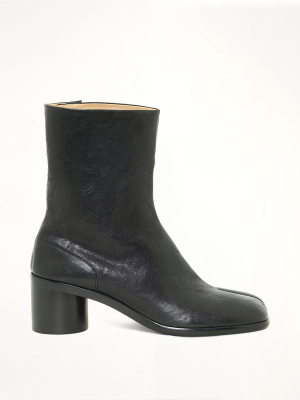 Tabi Ankle Soft Boots H60 in Black
