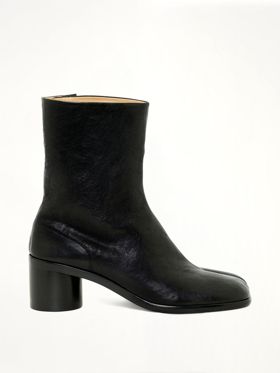 Tabi Ankle Soft Boots H60 in Black