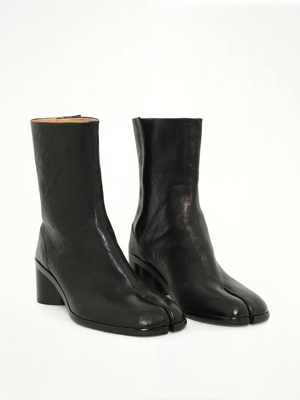 Tabi Ankle Soft Boots H60 in Black