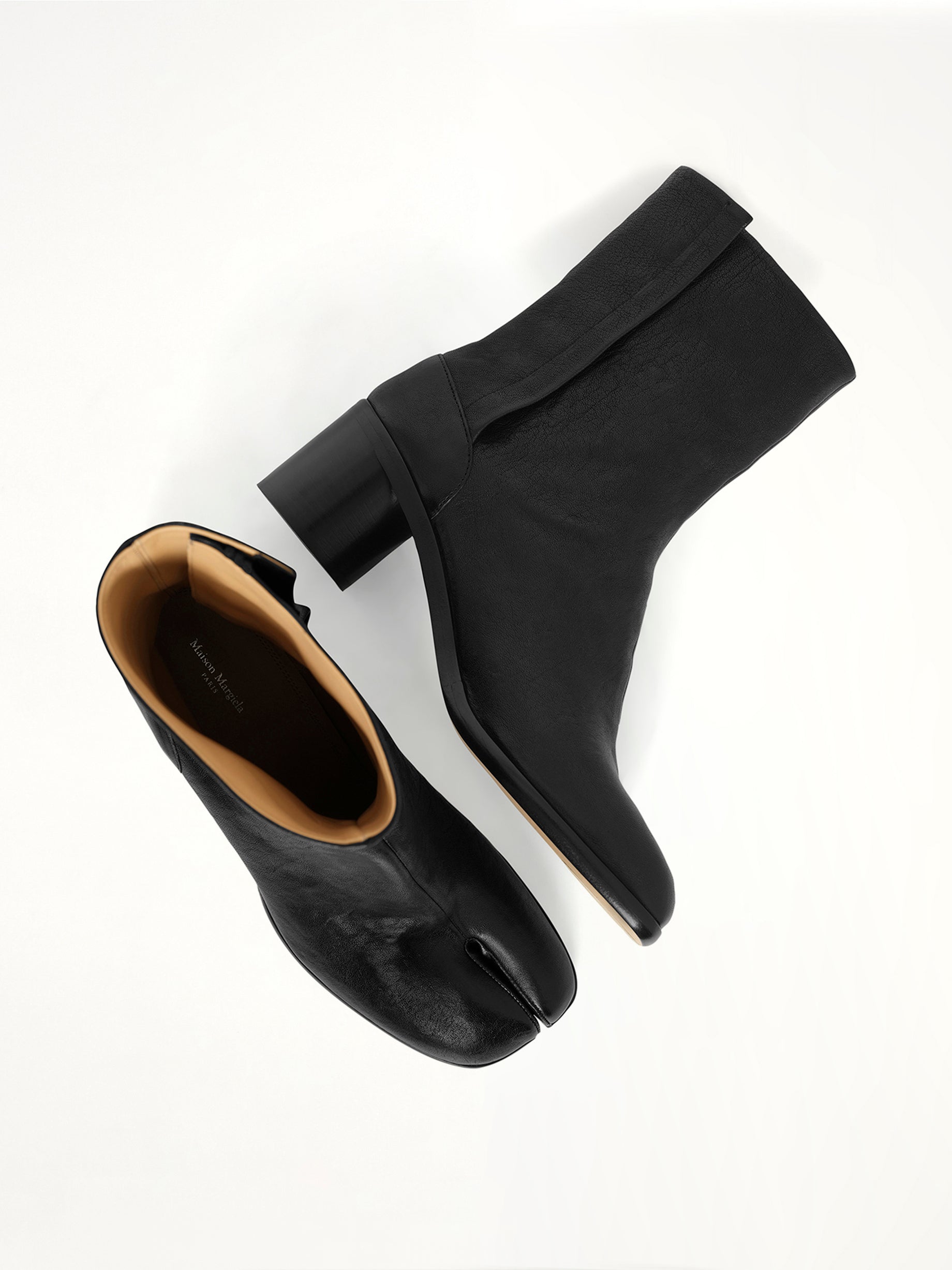 Tabi Ankle Soft Boots H60 in Black