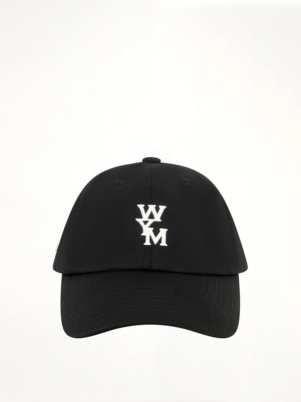 WYM Embroidery Cap in Black
