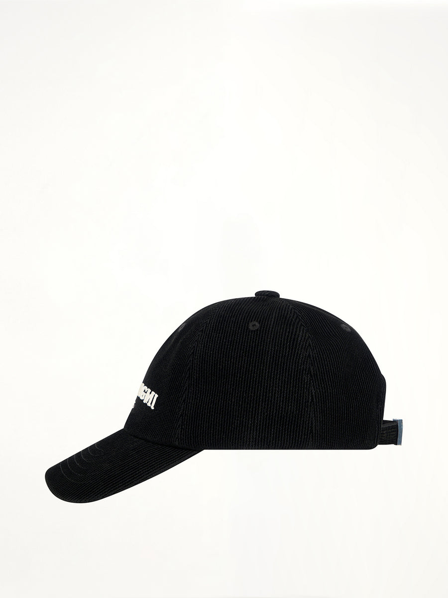 Wooyoungmi Paris Cap in Washed Black