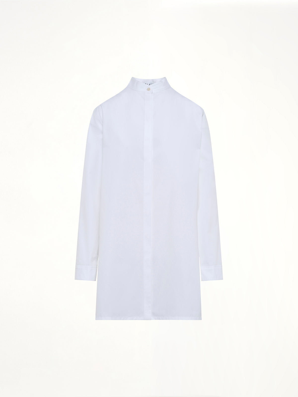 Cotton Poplin Shirt Set in White