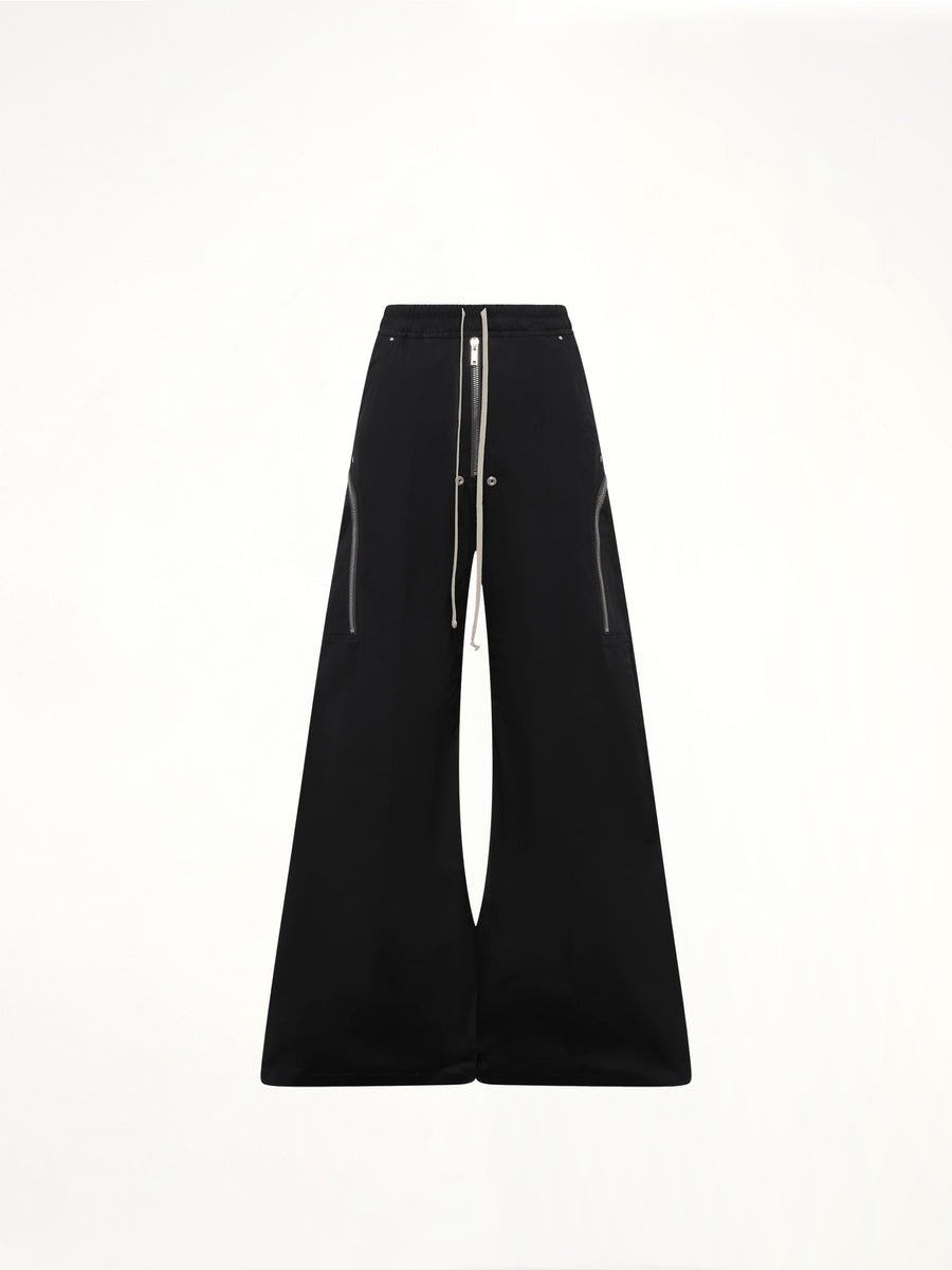 Cotton Twill Heizer Belas in Black
