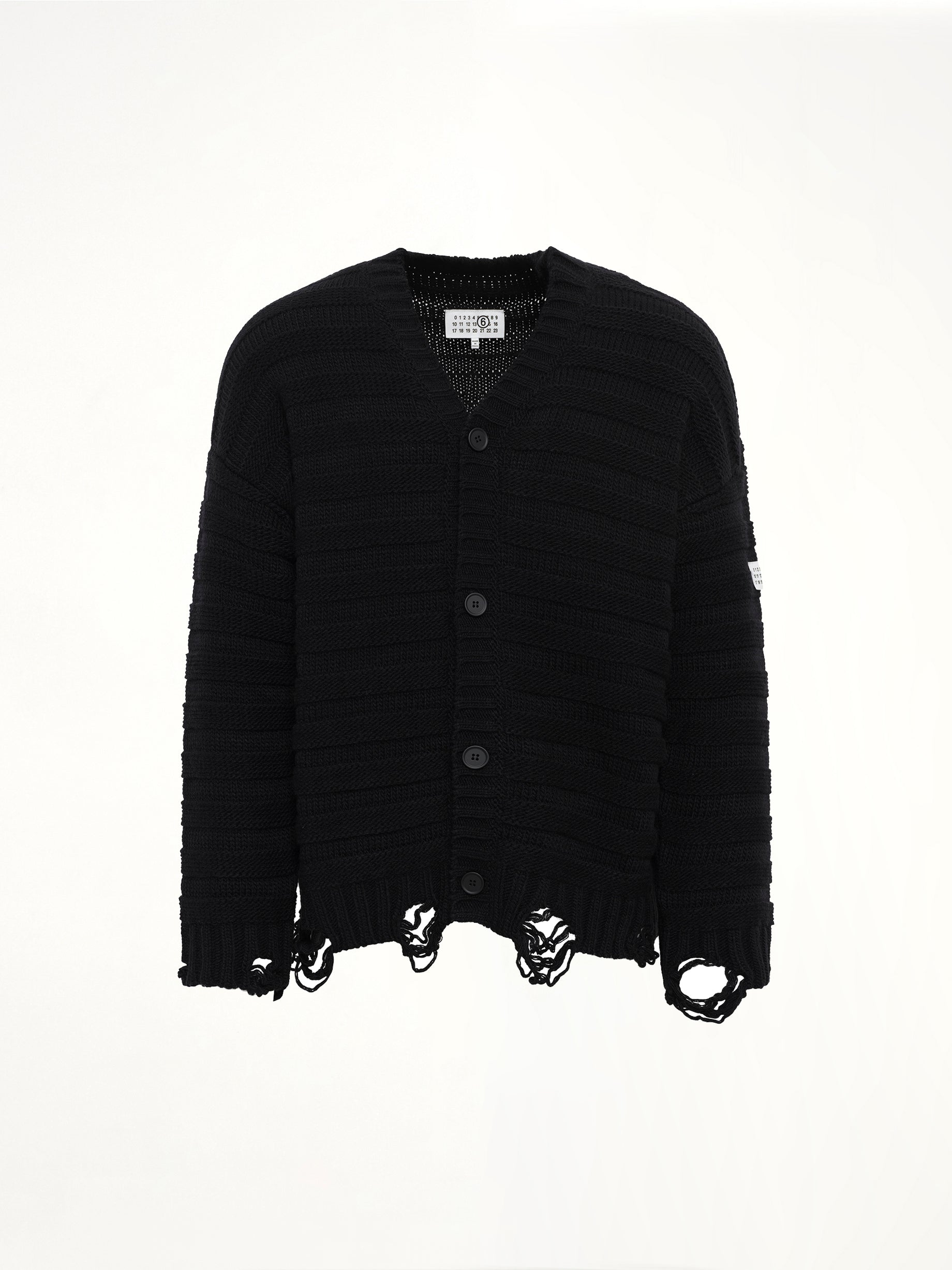 Gauge 3 Cardigan in Black