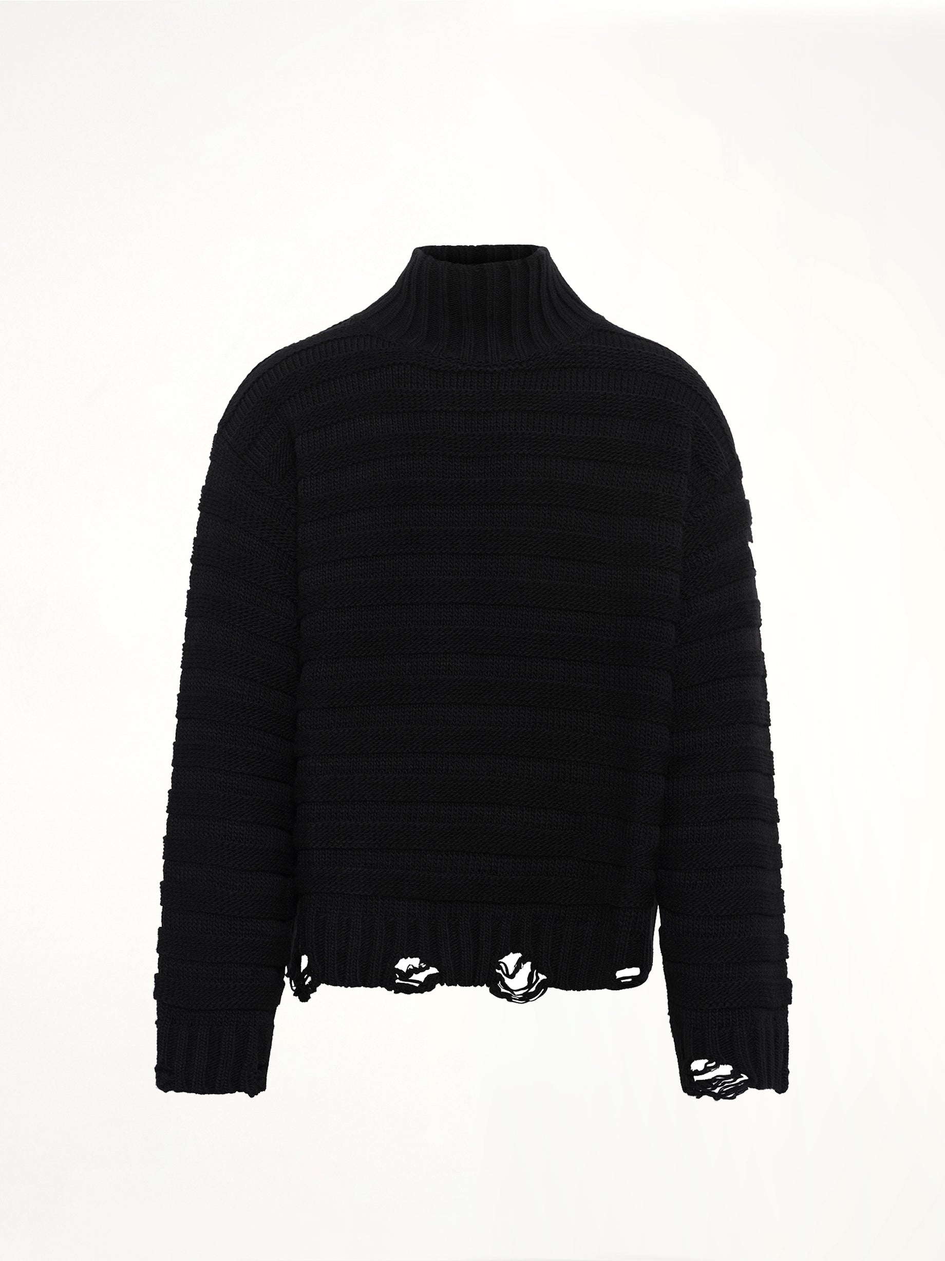 Gauge 3 Turtleneck in Black