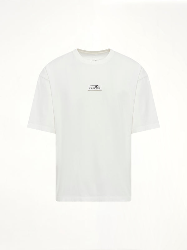 MM6 Patch T-Shirt in Off White