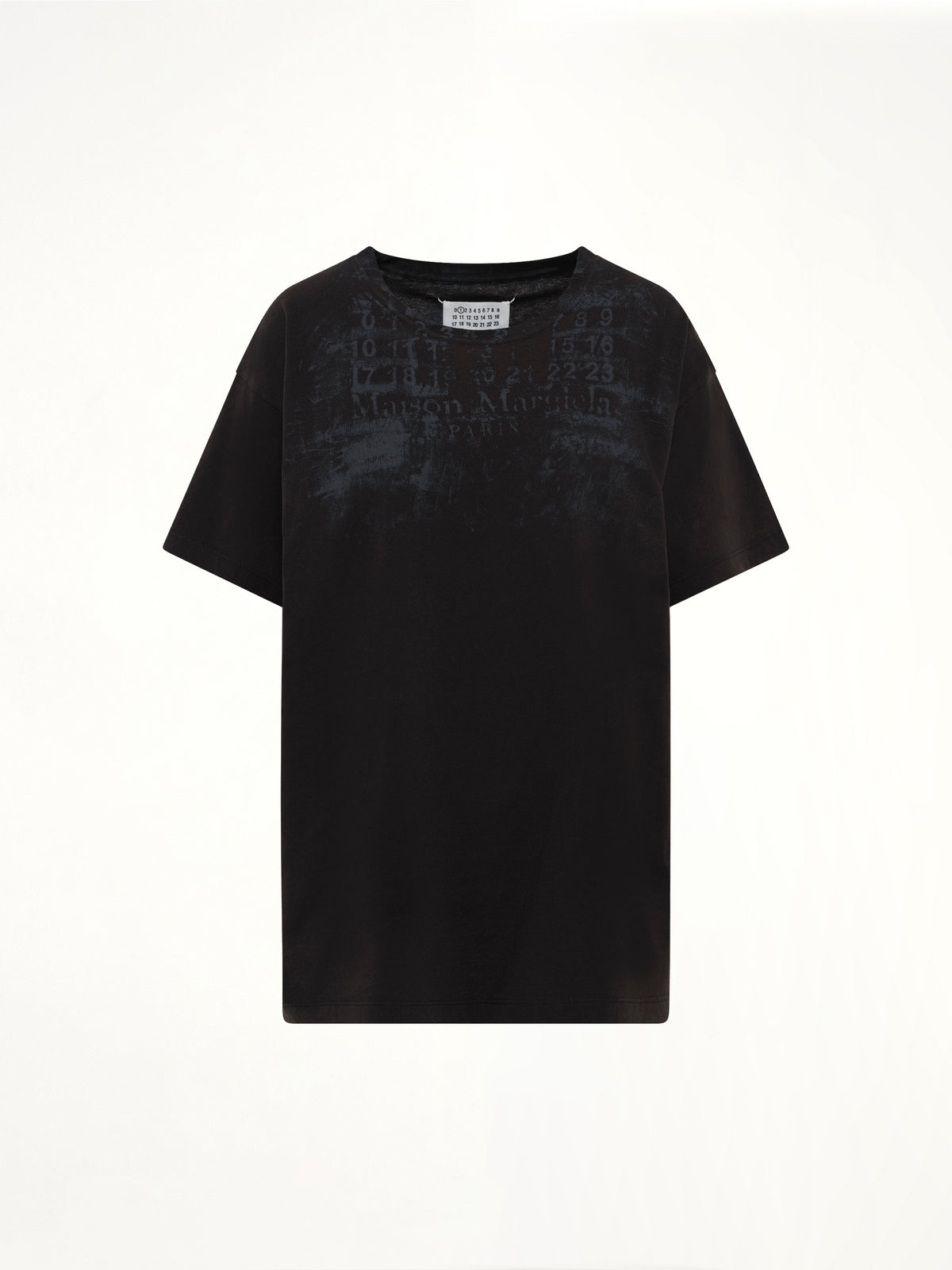 Numbers Regular T-Shirt in Carbon