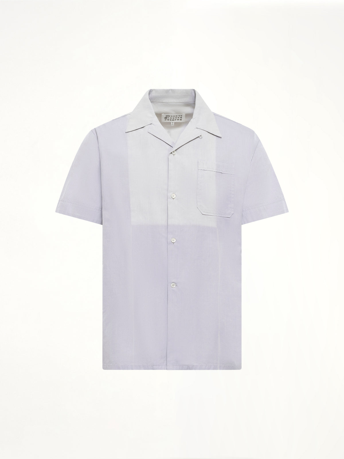 Short Sleeve Shirt in Pearl Grey