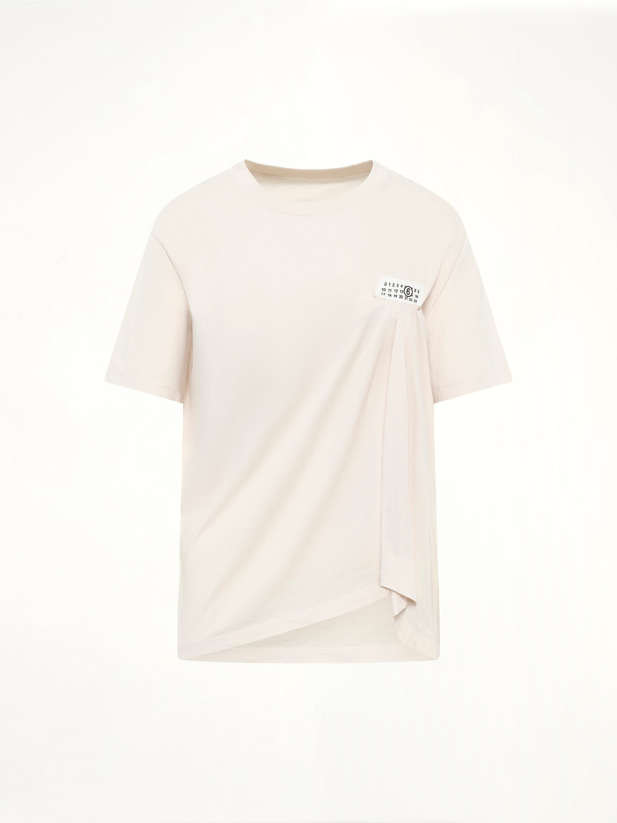 Short-Sleeved Top in Ecru