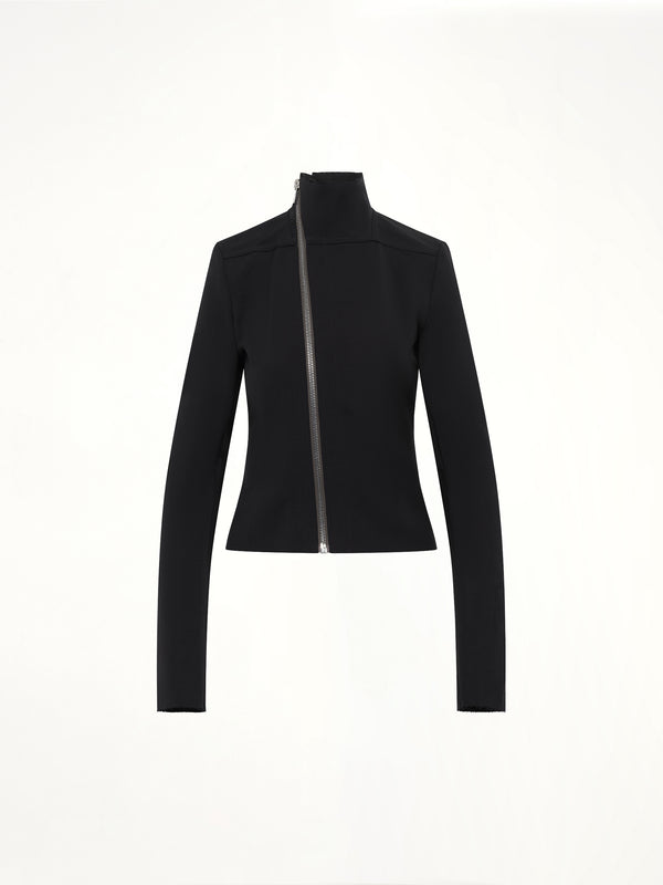 Stretch Wool Gary Jacket in Black