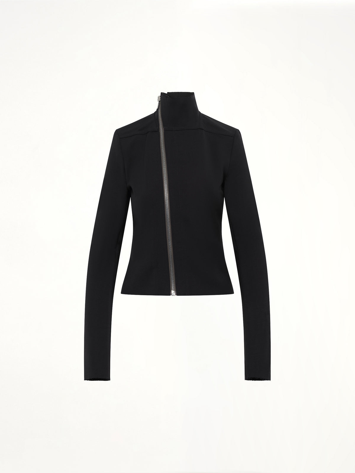 Stretch Wool Gary Jacket in Black
