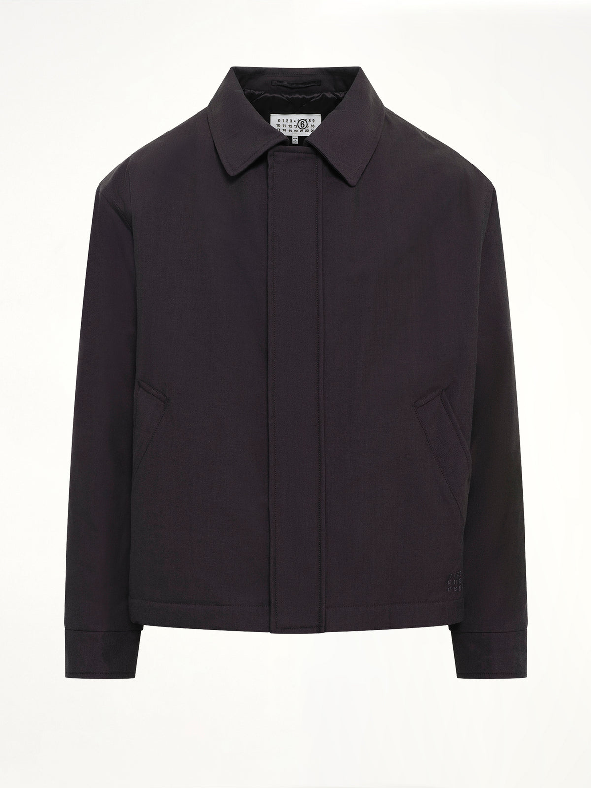 Wool Shirting Jacket in Anthracite