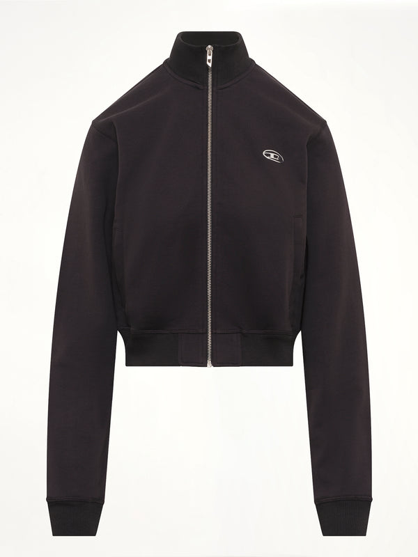 F-FLACIN-OD Track Jacket in Black