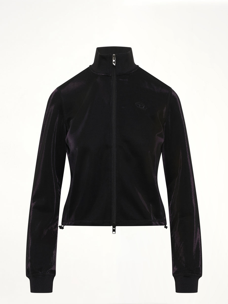 F-ROSY Track Top in Black