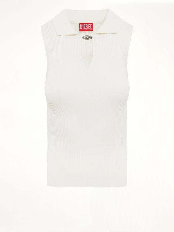 M-LILITA Knitwear Top in White