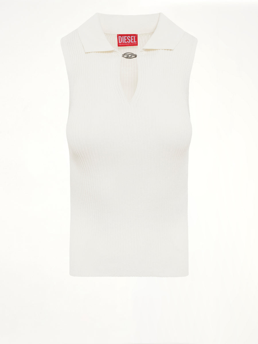 M-LILITA Knitwear Top in White