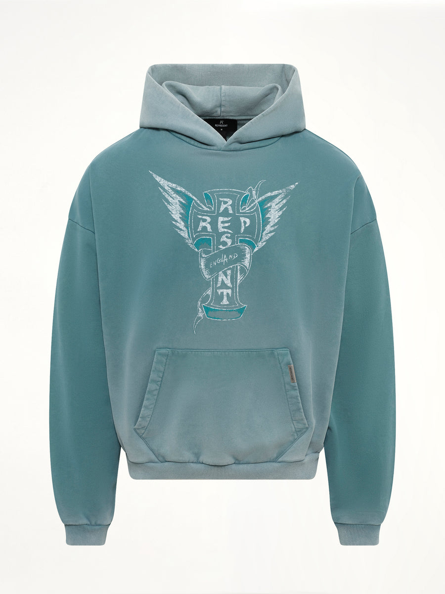 Westside Hoodie in Smoked Teal