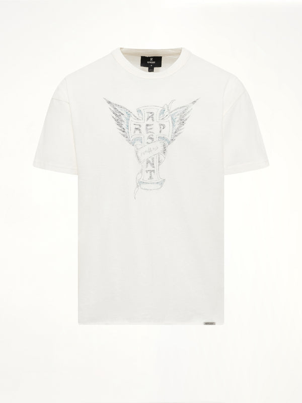 Westside T-Shirt in Flat White