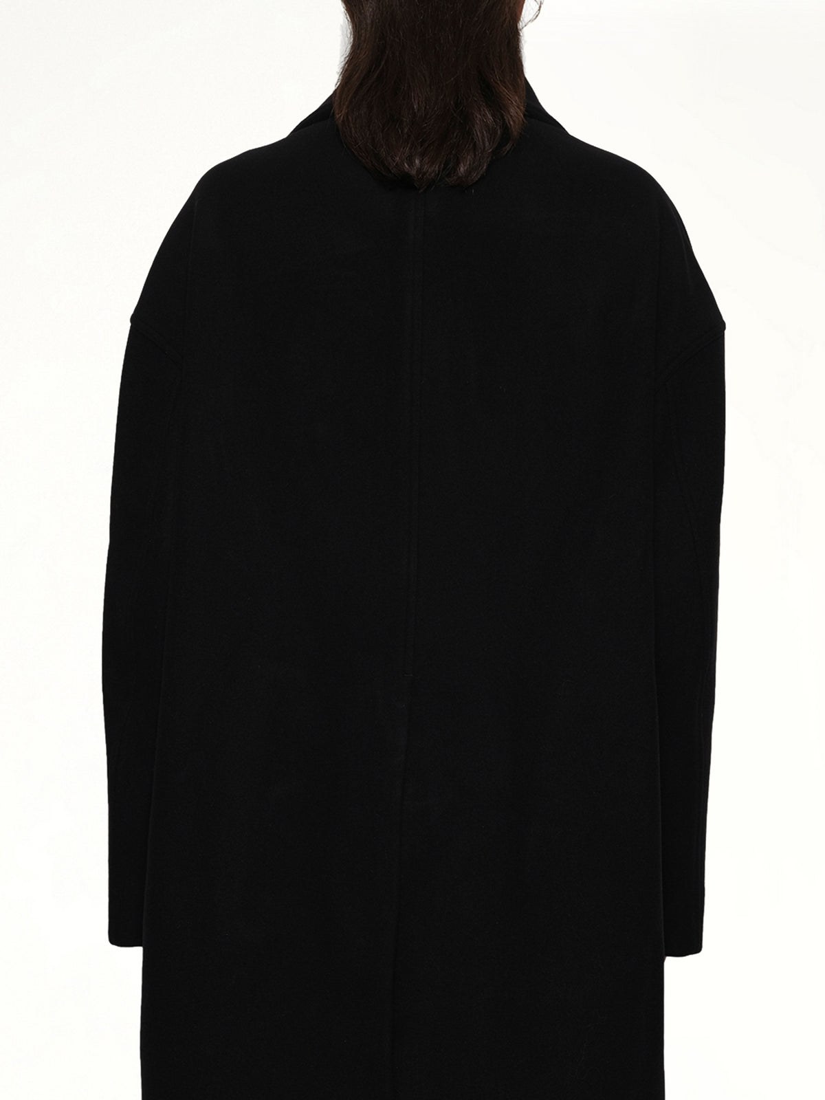 Dracucollar Coat in Black