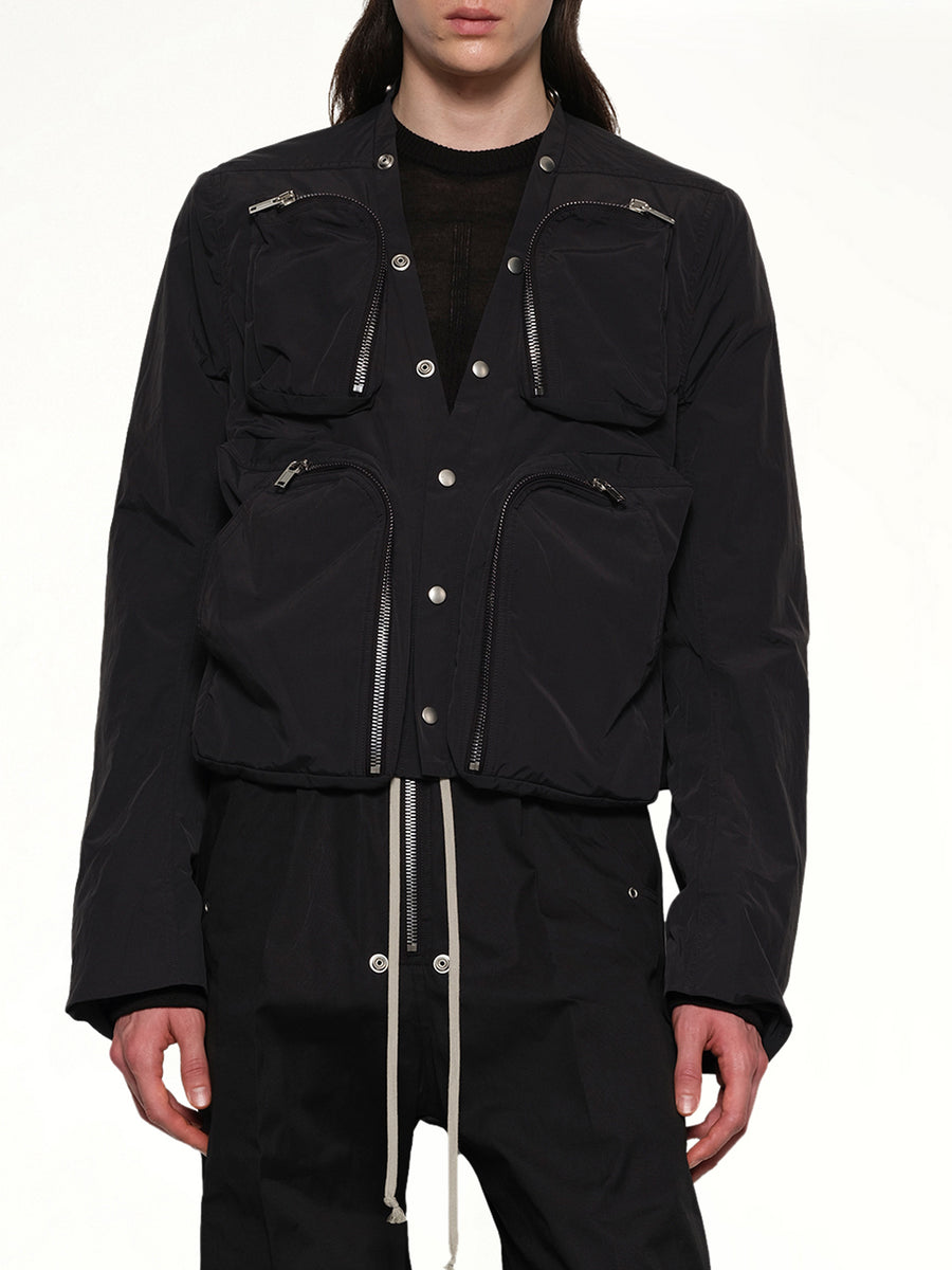 Cargo Jacket in Black