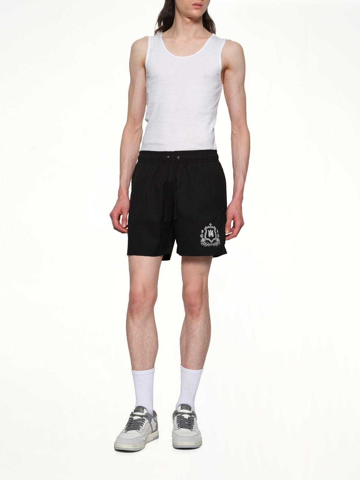 MA Crest Swim Trunk in Black