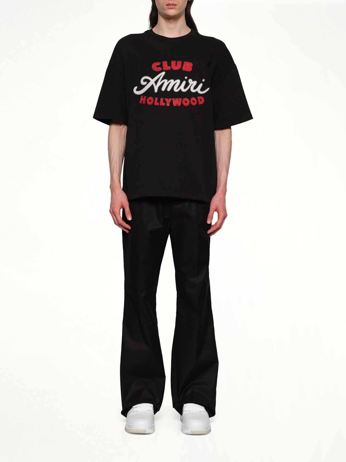 Club Amiri Overzied Tee in Black