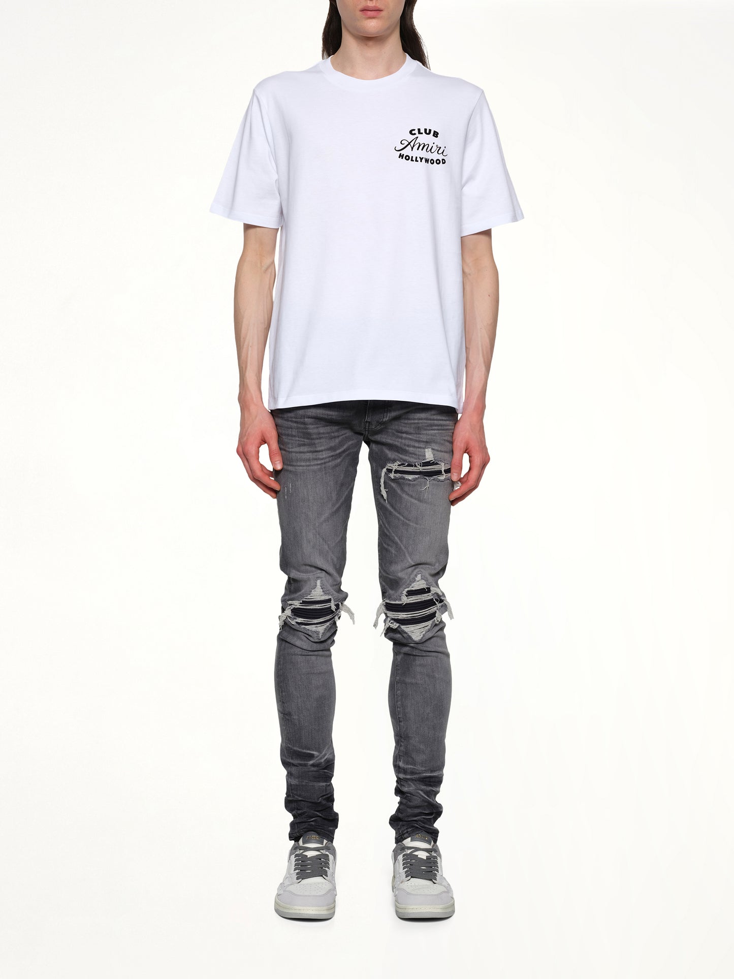 Club Amiri Tee in White
