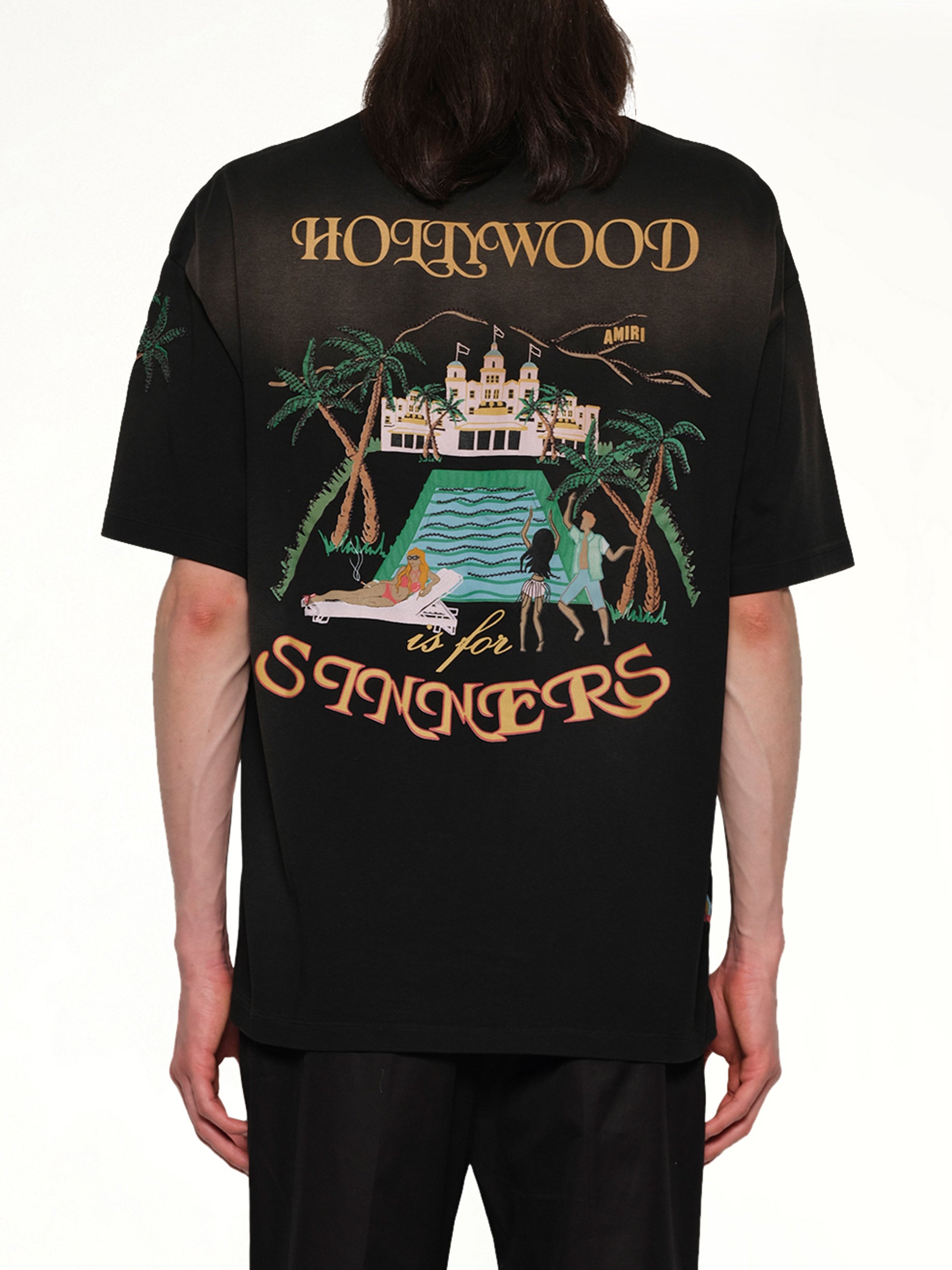 Sinners Oversized T-Shirt in Black