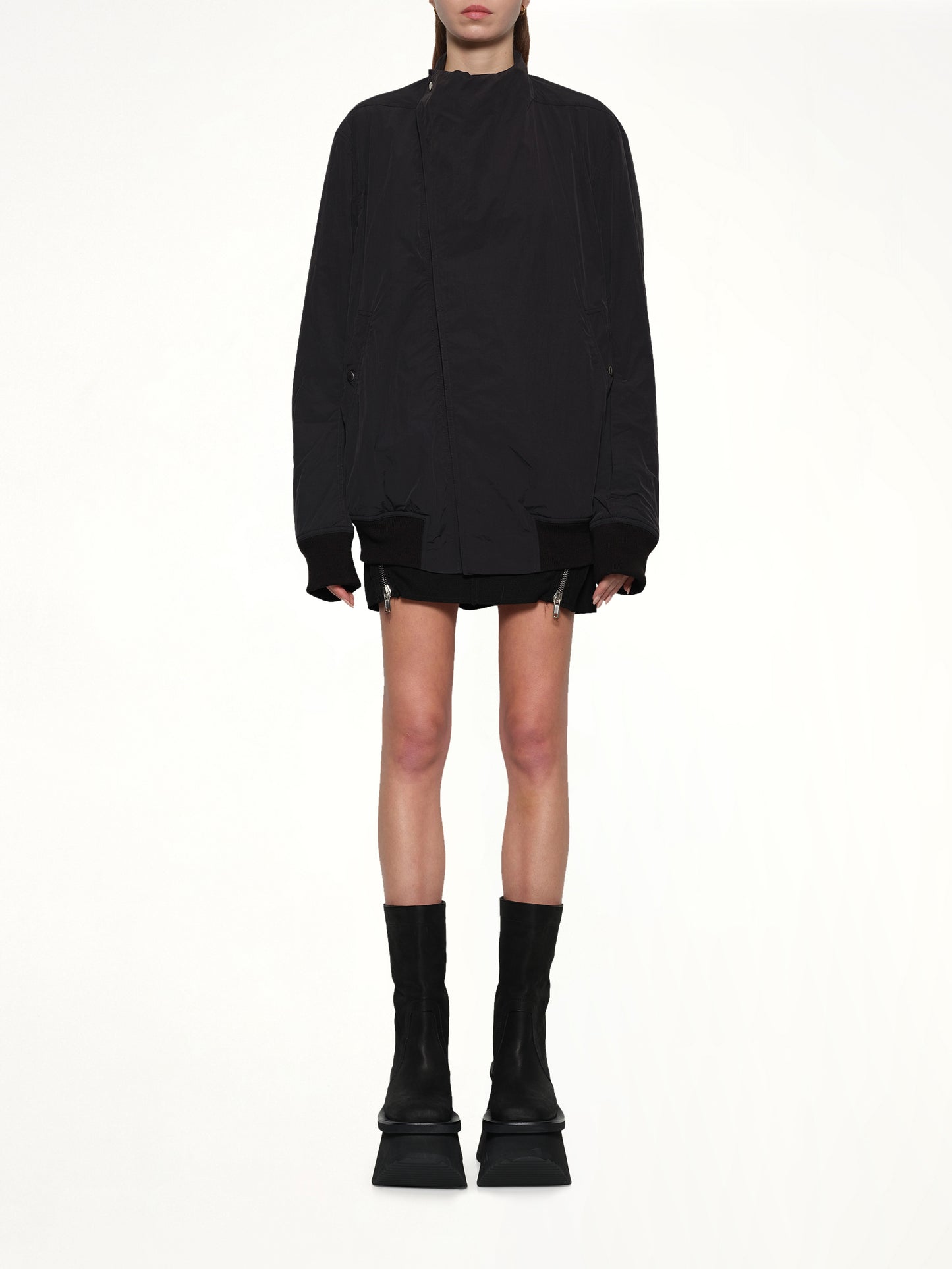 Hollywood Flight Jacket in Black