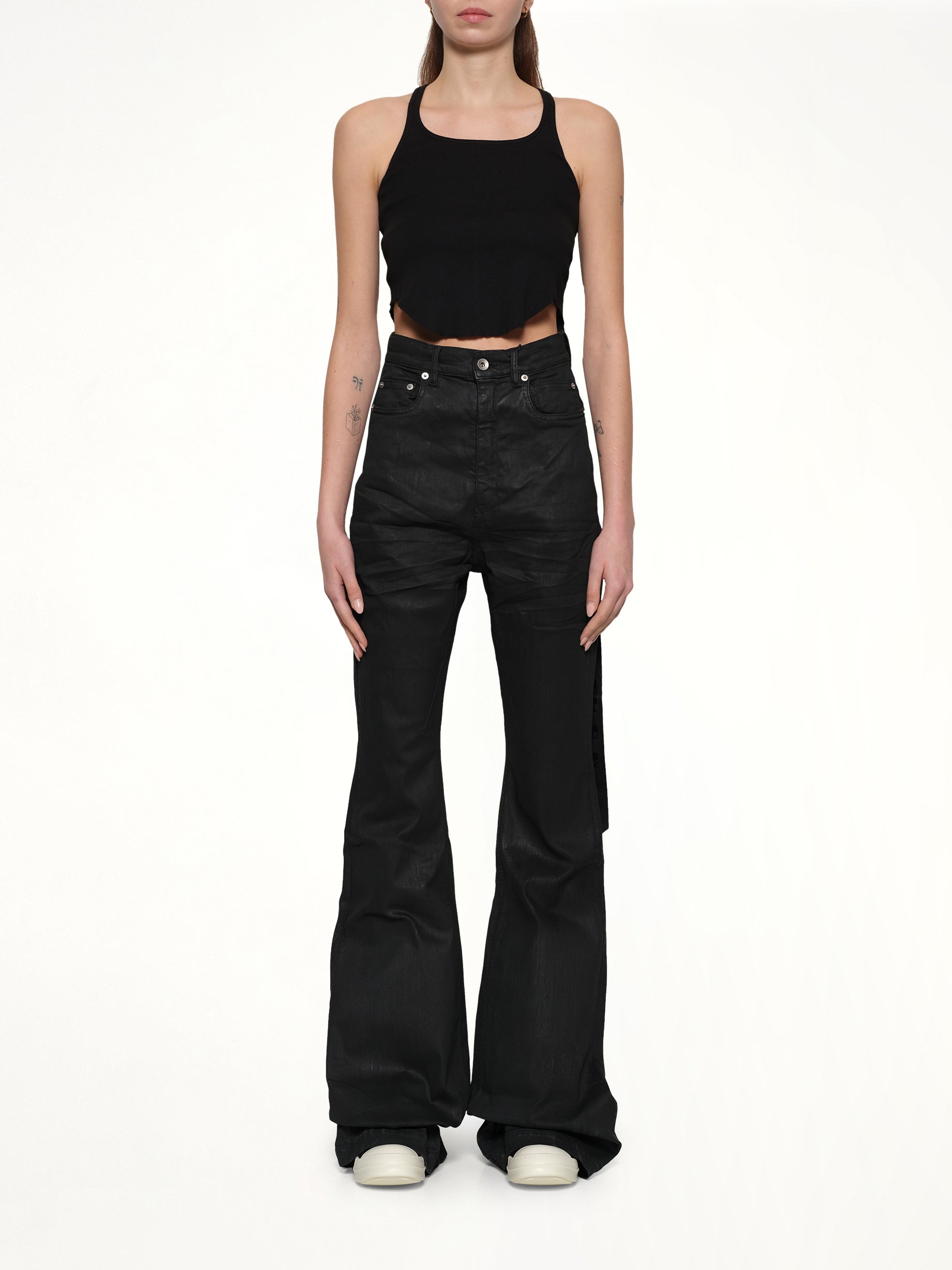 Bolan Bootcut in Black Wax