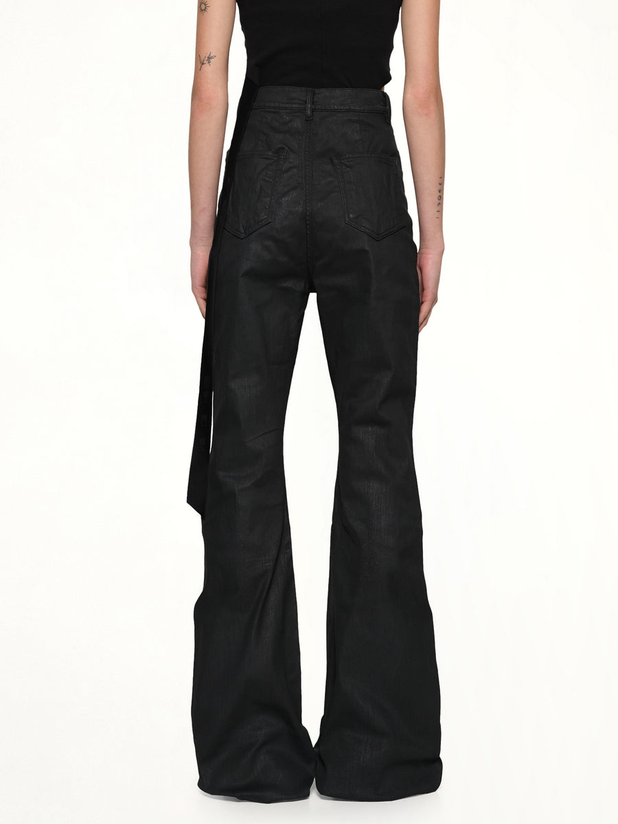 Bolan Bootcut in Black Wax