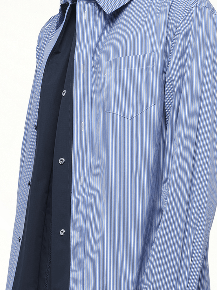 Poplin Shirt in Blue