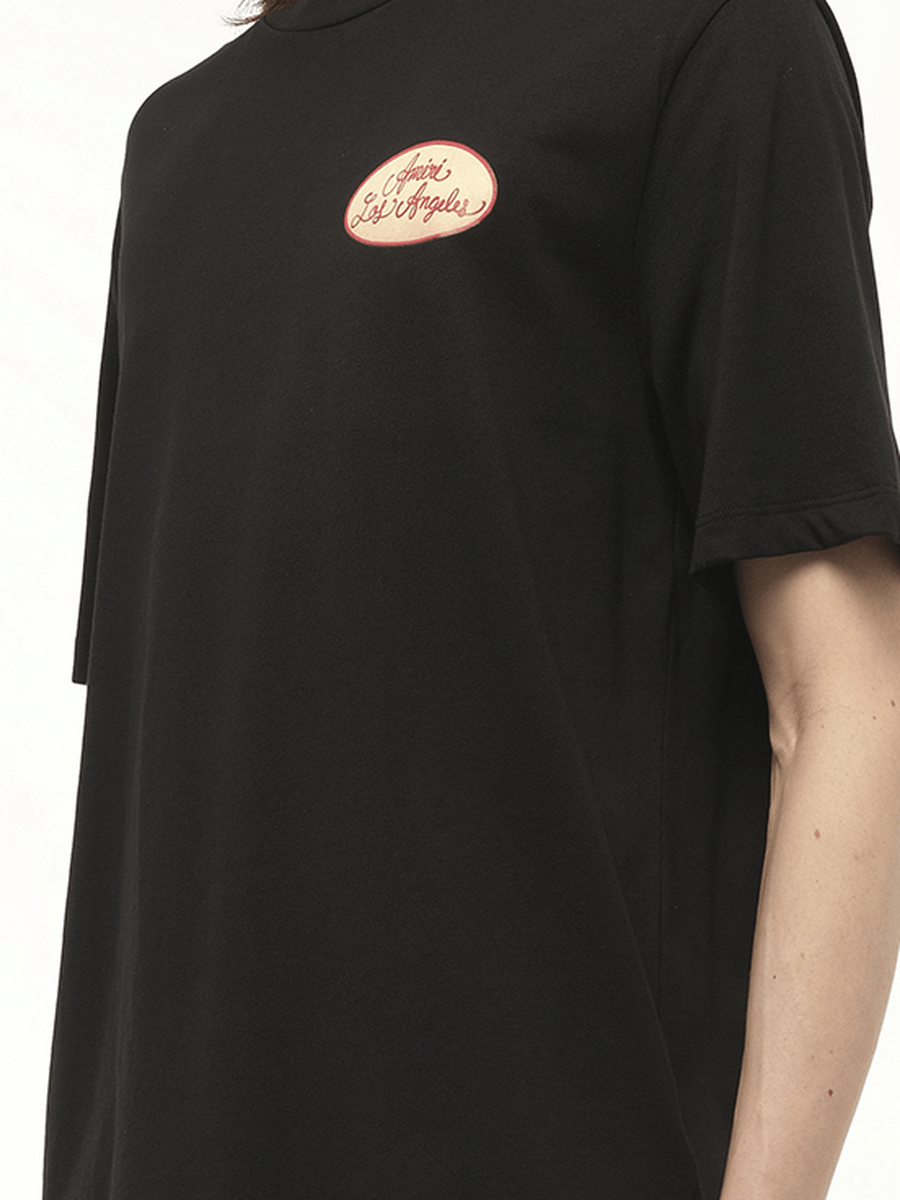 Station Patch T-Shirt in Black