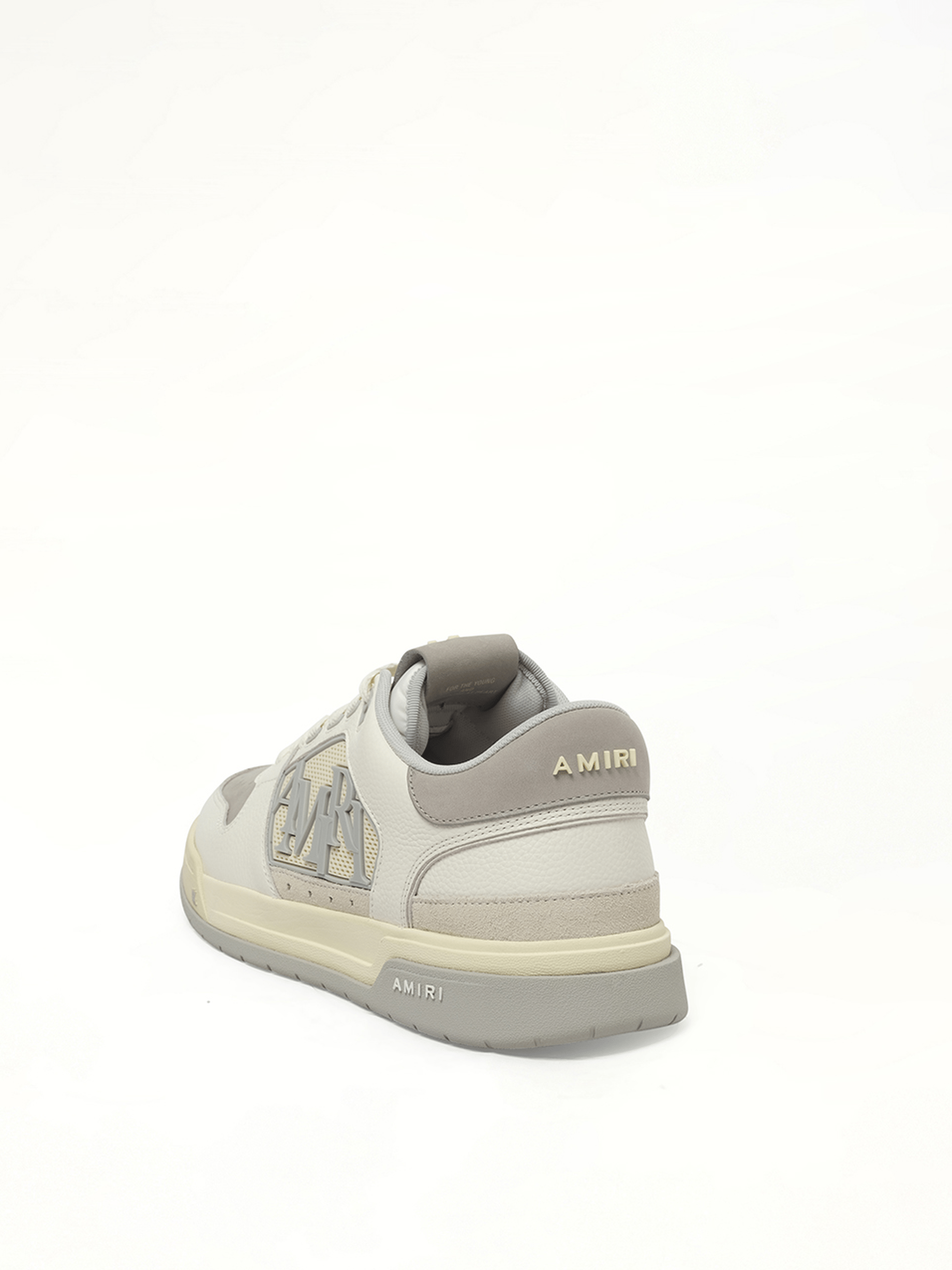 Classic Low Sneaker in Grey Top View | AMIRI