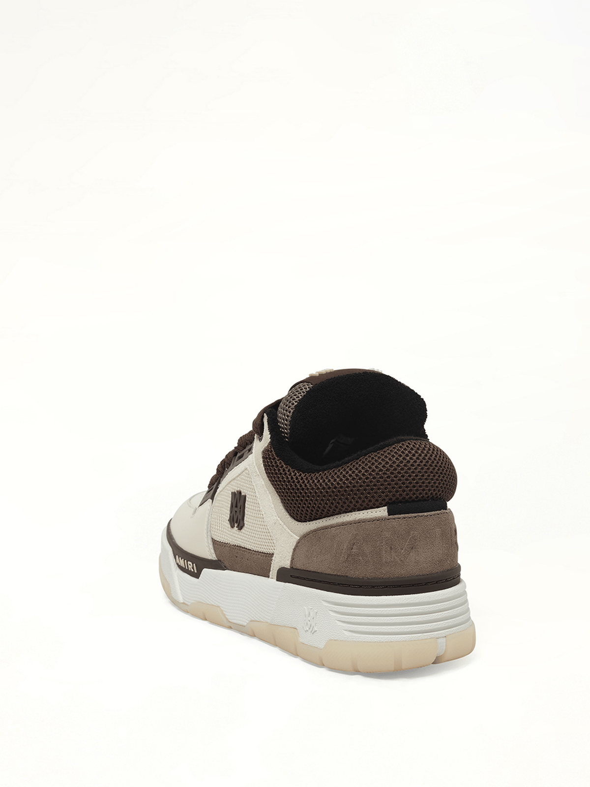MA-1 Sneaker in Brown Back View | AMIRI