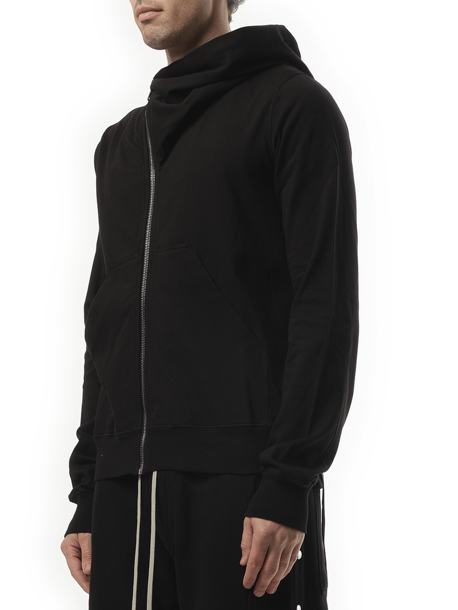 Rick Owens Drkshdw Cotton Jersey Mountain Hoodie in Black