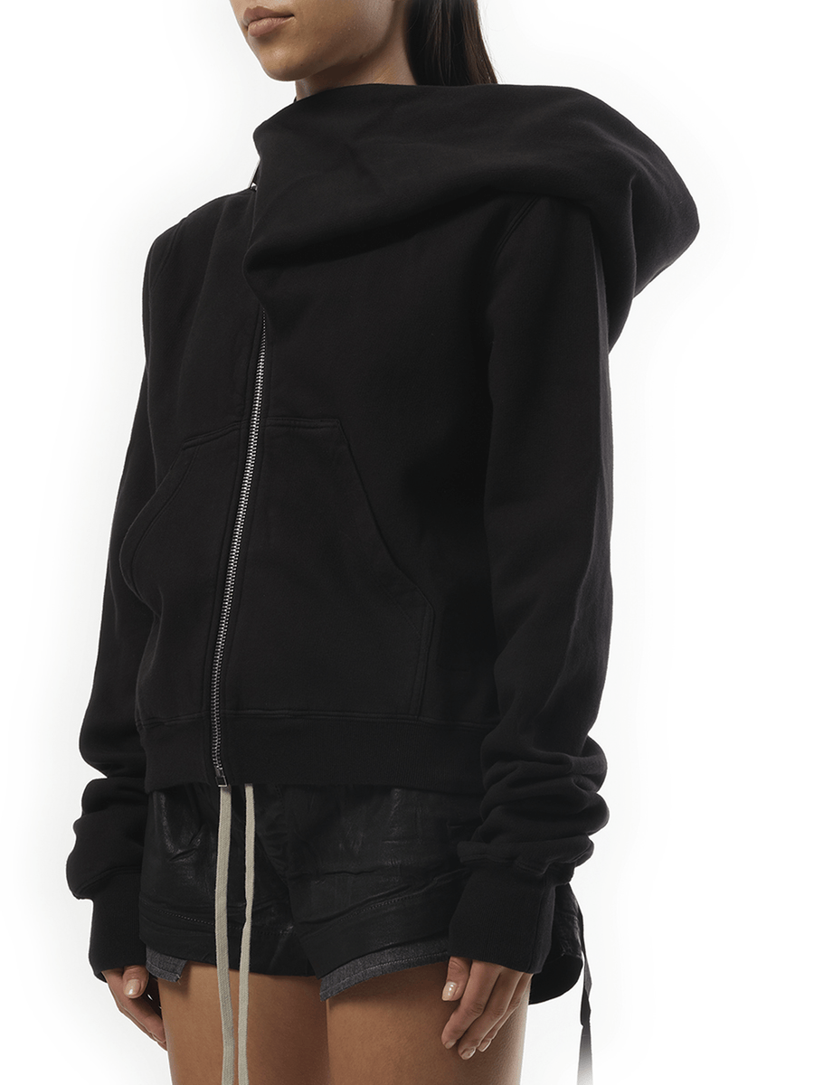 Rick Owens Drkshdw Furka Mountain Hoodie in Black